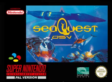 SeaQuest DSV (Europe) box cover front